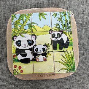 3D Small Puzzle 9 Piece‎ Mommy Dad Baby Family Bear Panda Brand New